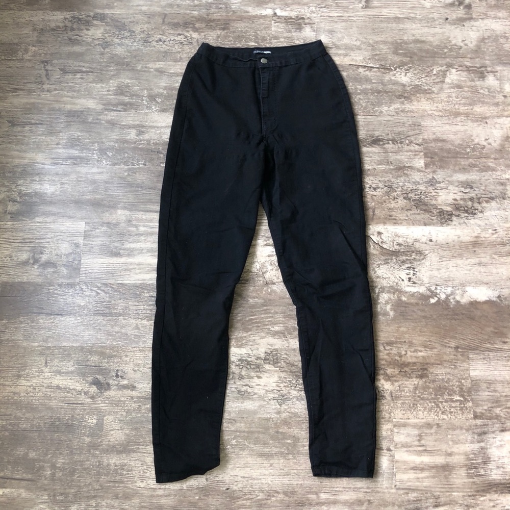 Fashion Nova high waist black jean size 11